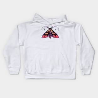 Galactic Moth Kids Hoodie